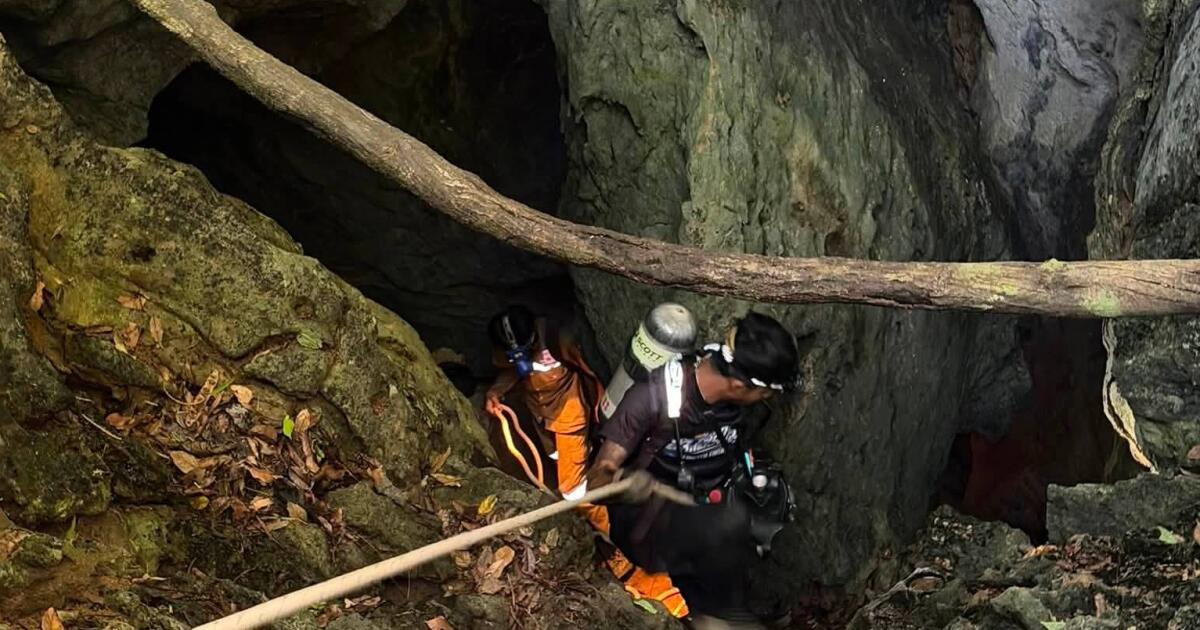 De fortes pluies retardent la recherche de deux personnes toujours portées disparues dans une grotte du Laos