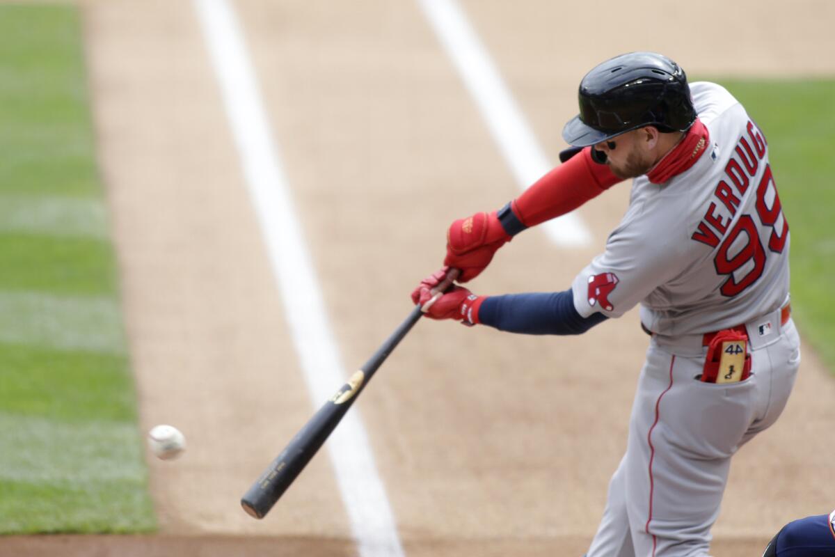 Red Sox beat Twins with home runs from Verdugo, Bogaerts