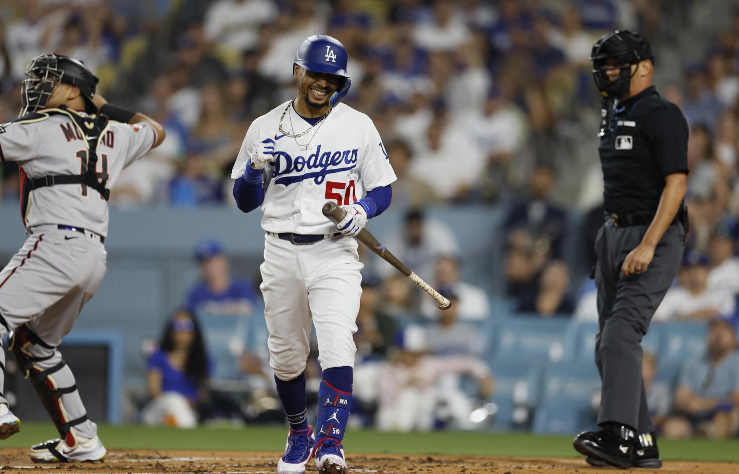 The Dodgers' bats have gone cold in the postseason. Now they're