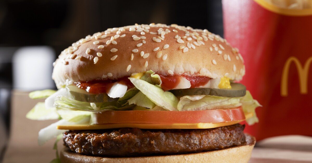 McDonald’s launches vegan burger in UK and Ireland