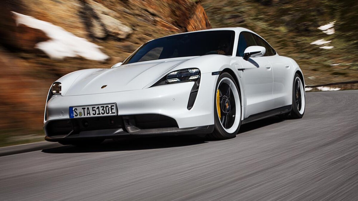 Porsche Challenges Tesla With New Taycan All Electric Sports Car Los Angeles Times