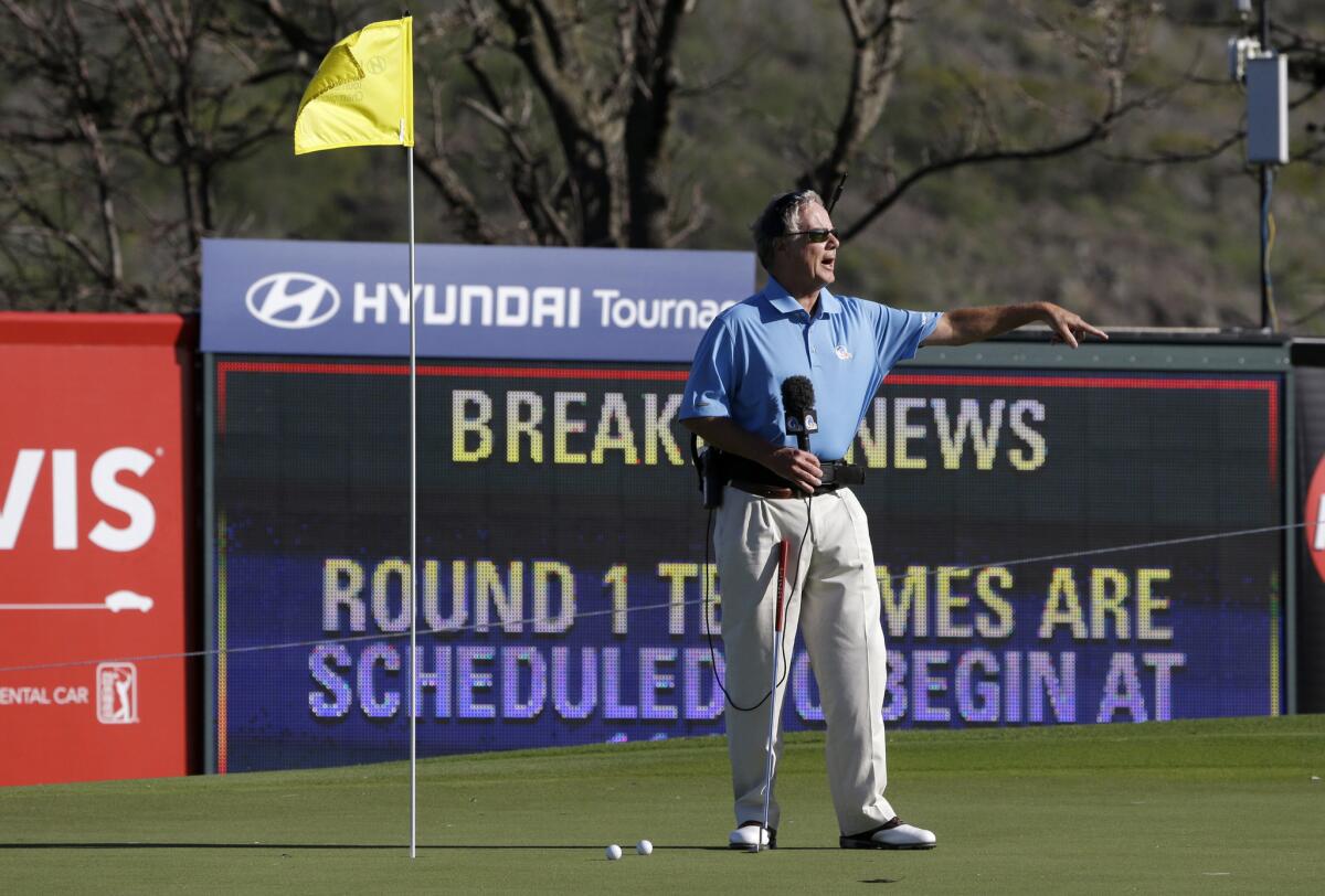 Mark Rolfing will return to his broadcast duties at the Tournament of Champions in Kapalua, Hawaii this week five months after being diagnosed with a rare form of cancer.