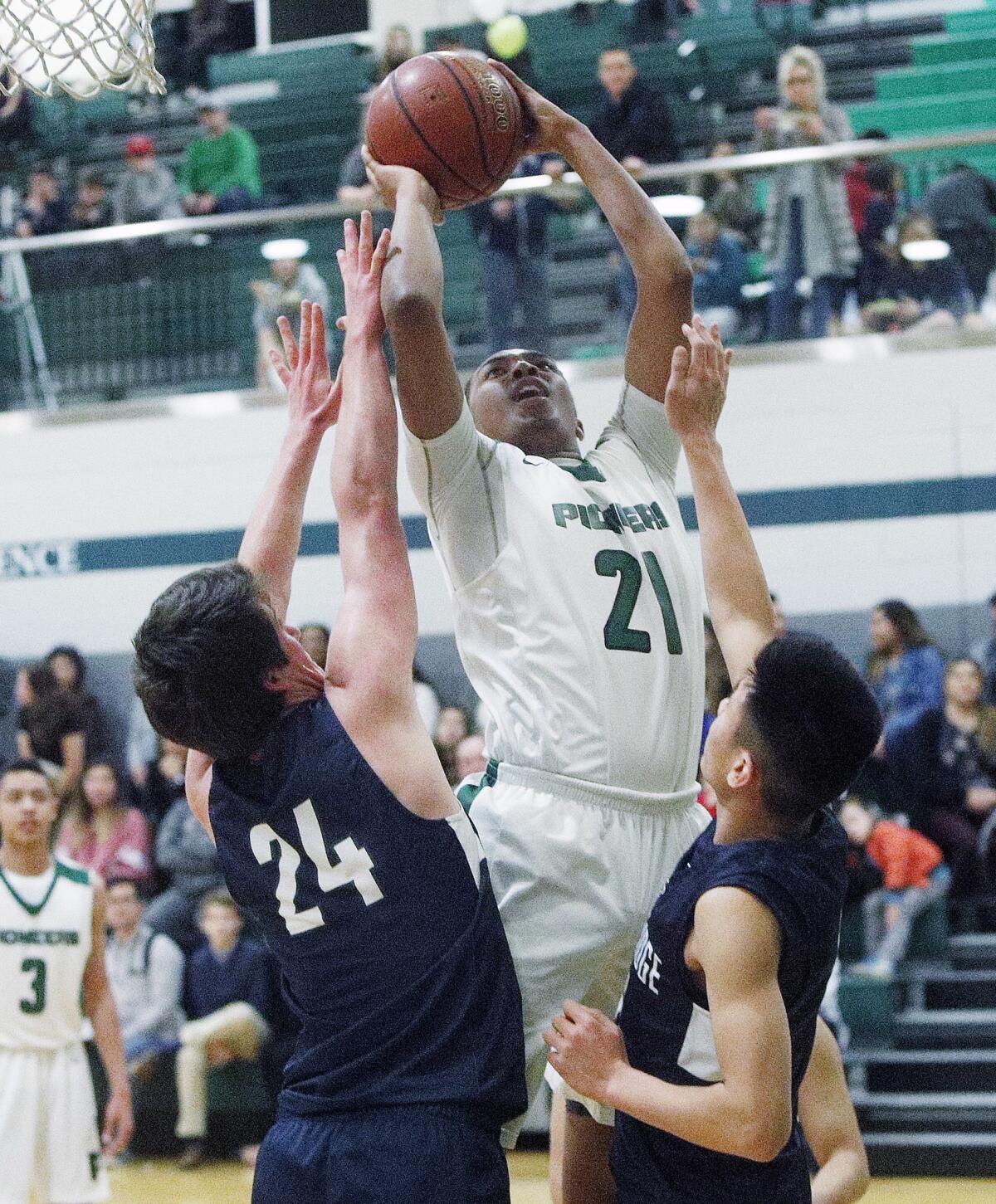 A'Jahni Levias is a key returner this season for the Providence High boys' basketball team.