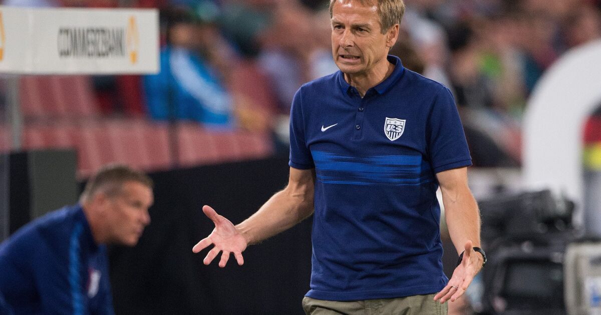 Klinsmann trying stay positive after November firing by U.S. soccer team - Los Angeles Times