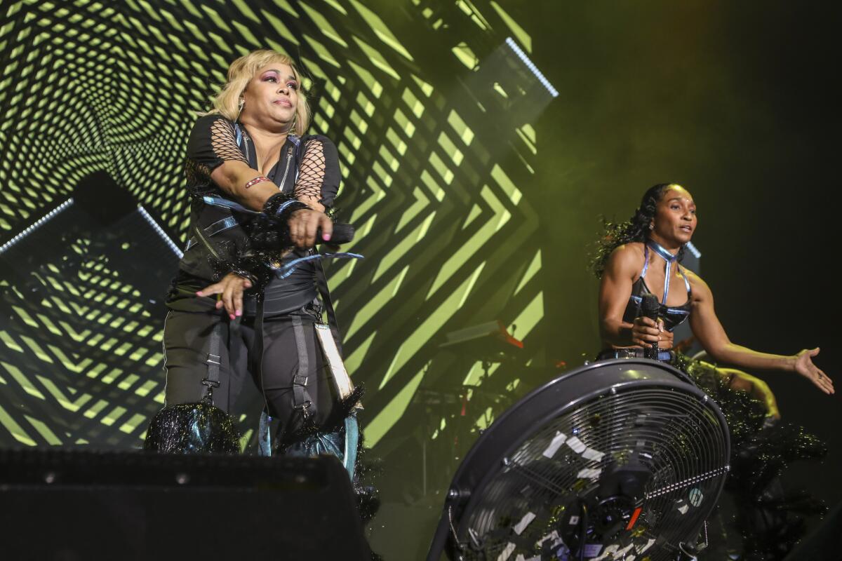 Tbl Musicians TLC cancels concerts amid T-Boz's 'abdominal blockage' - Los Angeles Times