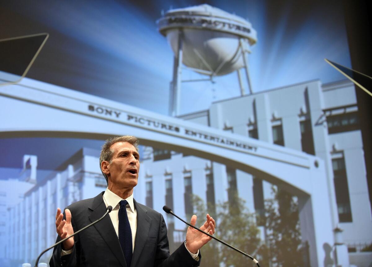 Michael Lynton is the chief executive of Sony Pictures Entertainment, which last year suffered a devastating cyberattack by North Korea. The U.S. Department of Justice has created a new office to help companies prevent attacks and respond when they happen.