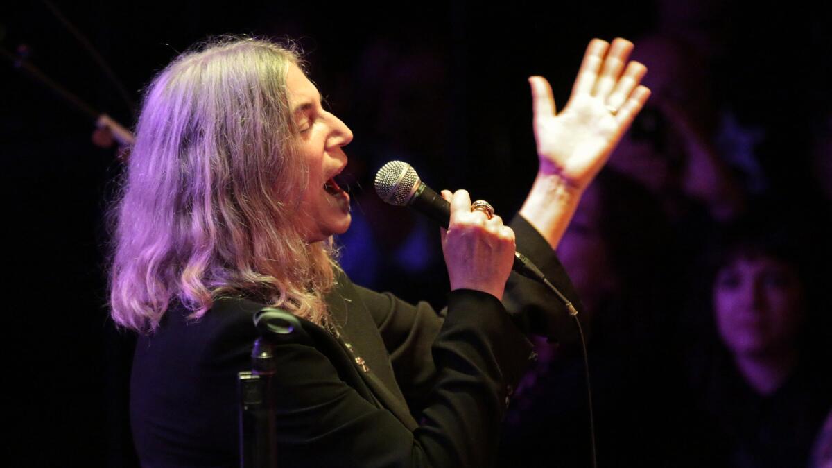 Patti Smith is one of the performers slated for the LA Phil's "Power to the People!" festival.