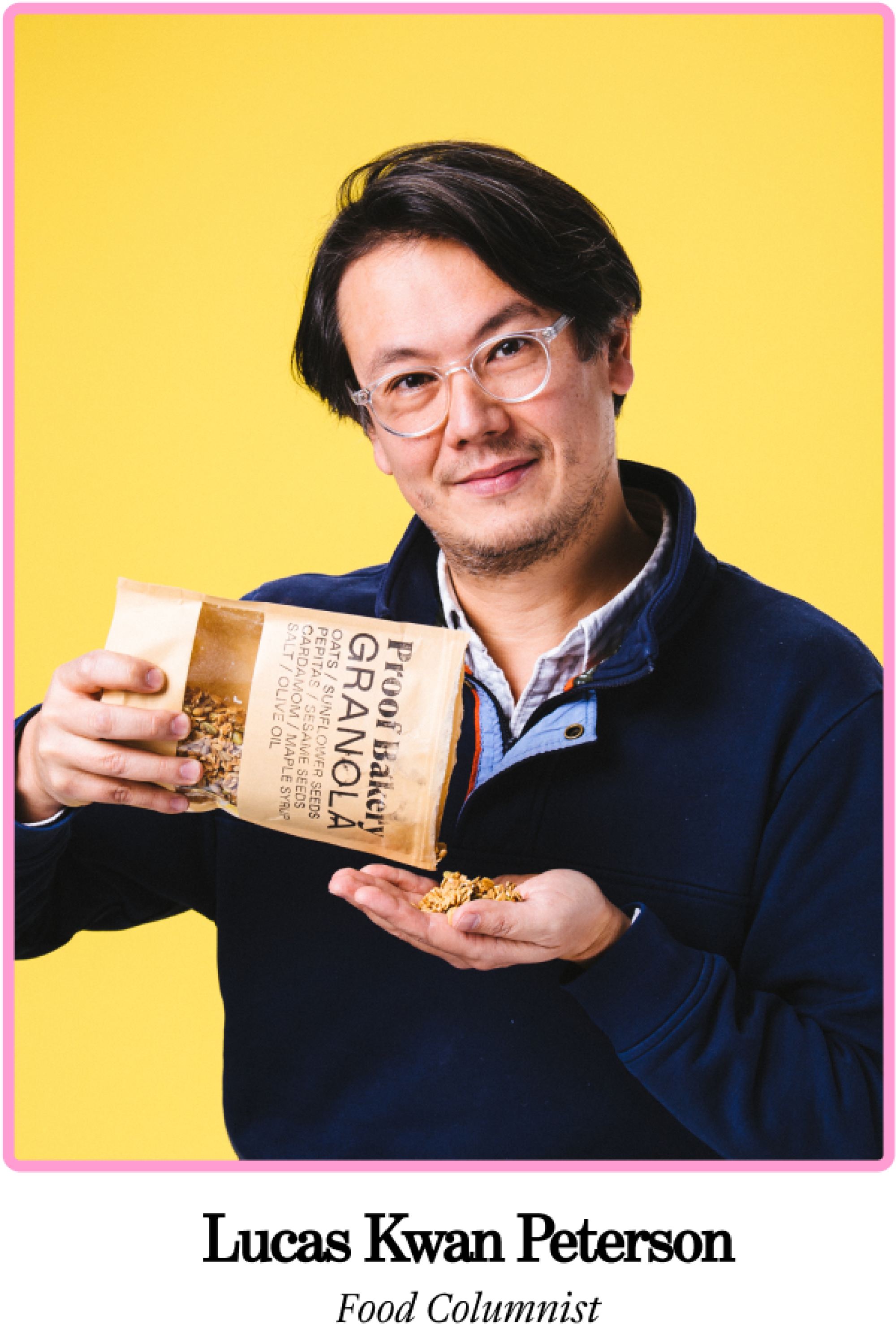 Lucas Kwan Peterson, Food Columnist