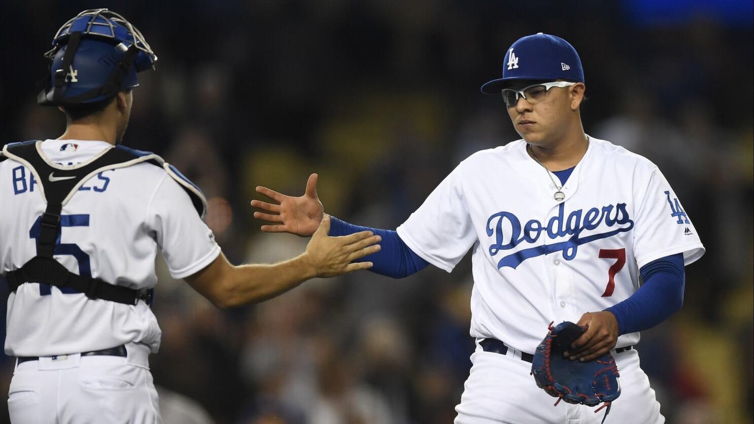 Plaschke: Julio Urías simply cannot be allowed to pitch again for the  Dodgers