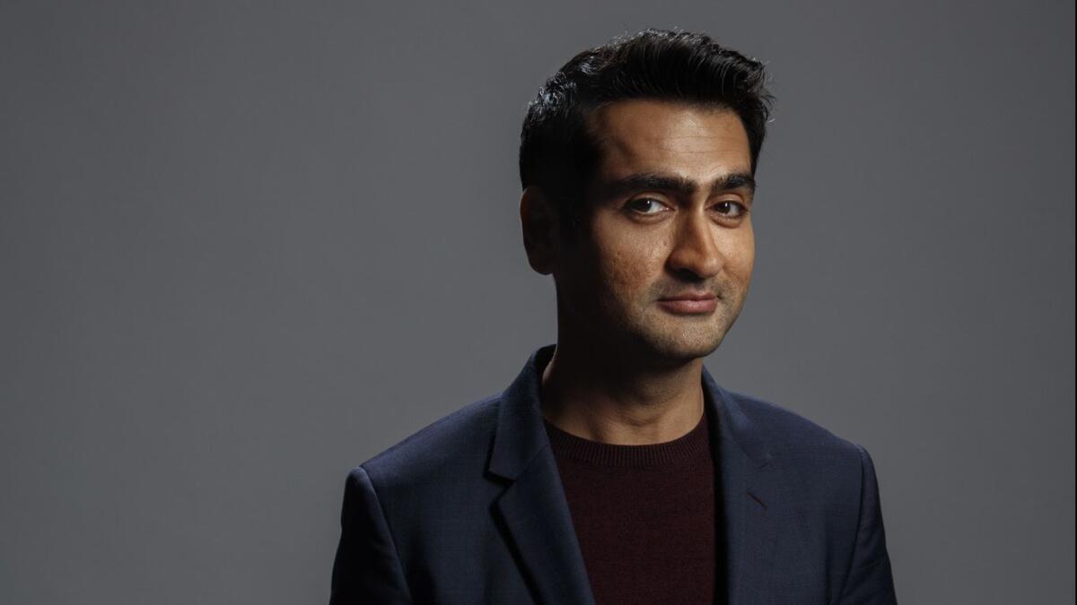 Kumail Nanjiani, from HBO's "Silicon Valley," photographed during PaleyFest, at the Dolby Theatre in Hollywood on March 18, 2018.
