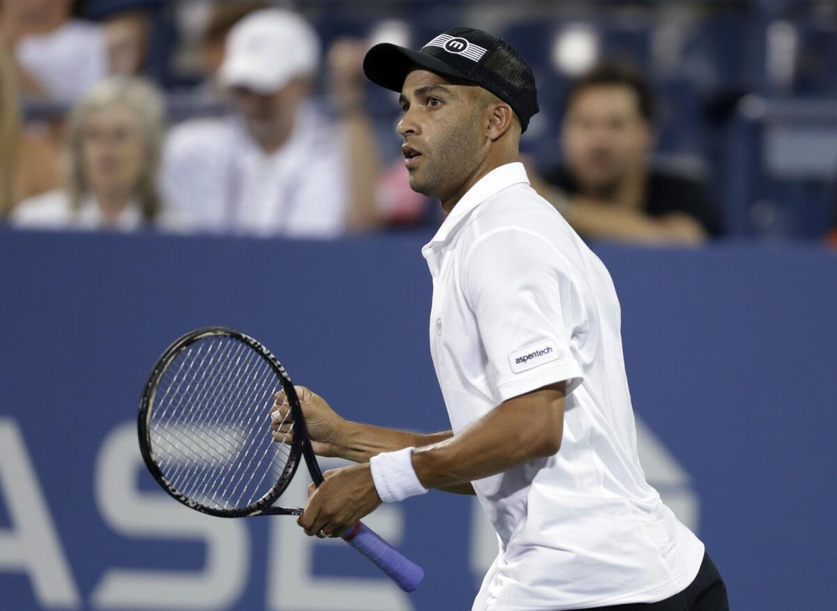 James Blake at the U.S. Open in 2013,