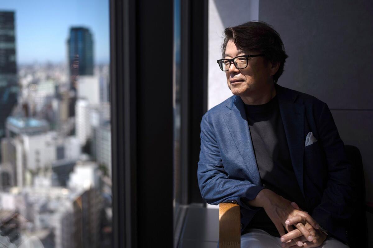 Takaya Awata in Tokyo.