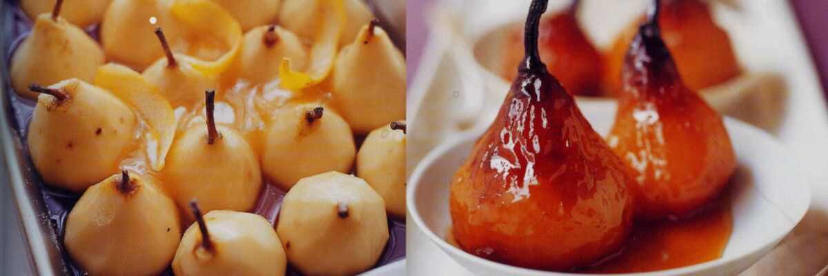 Honey-Glazed Roasted Pears.