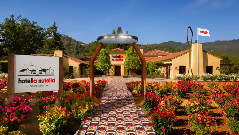 Hotella Nutella in Napa Valley