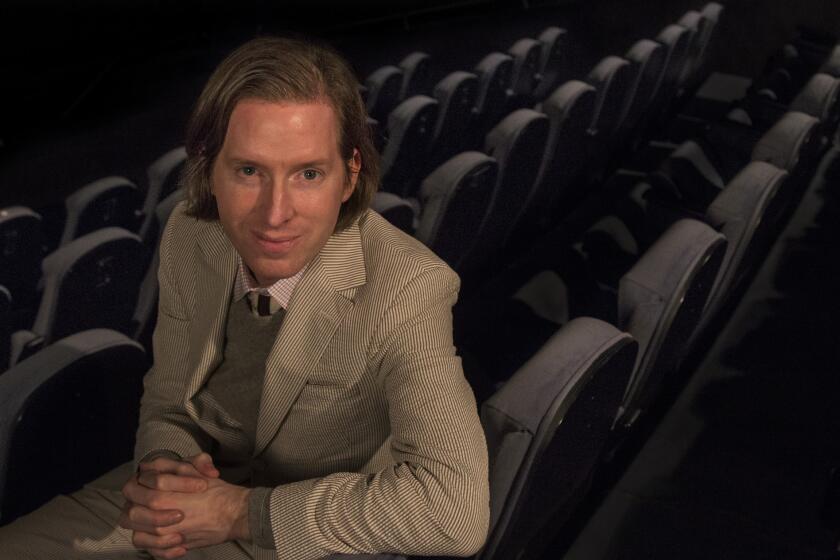 Wes Anderson at the Egyptian Theatre in Hollywood on Feb. 9, 2015.