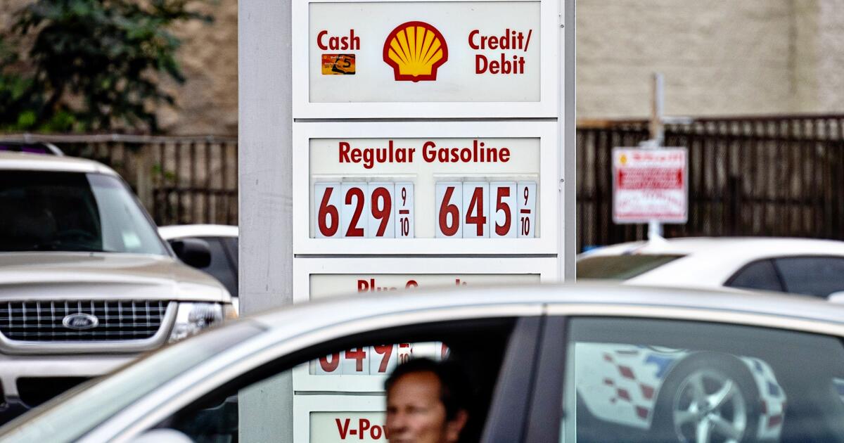 Ready for spring break travel? L.A. County gas prices top $5 a gallon