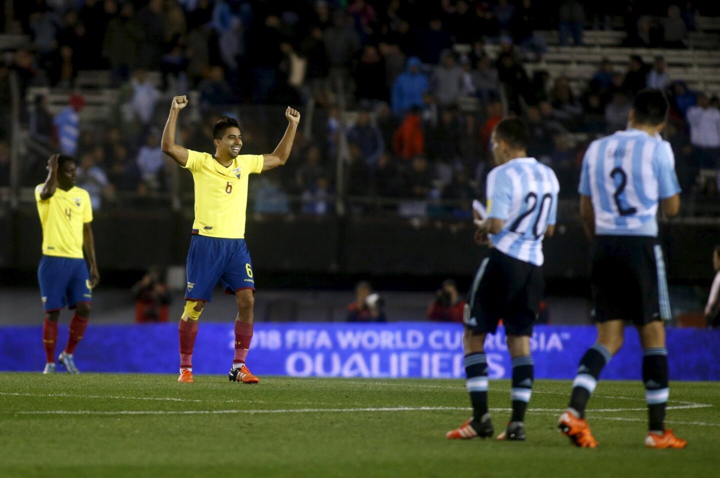 Argentina 0-2 Ecuador