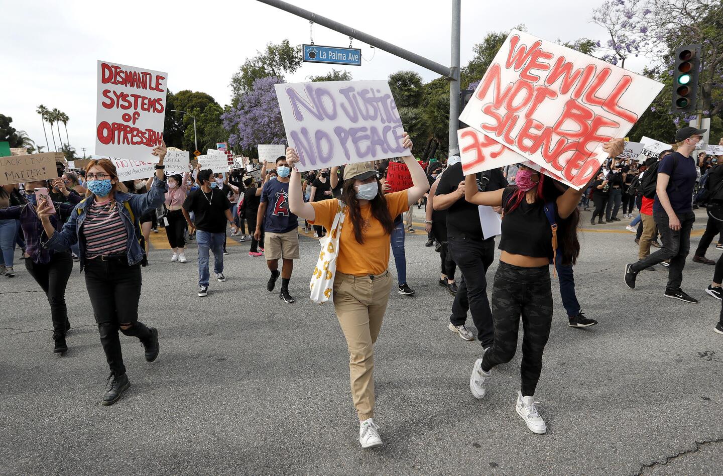 Anaheim George Floyd protest