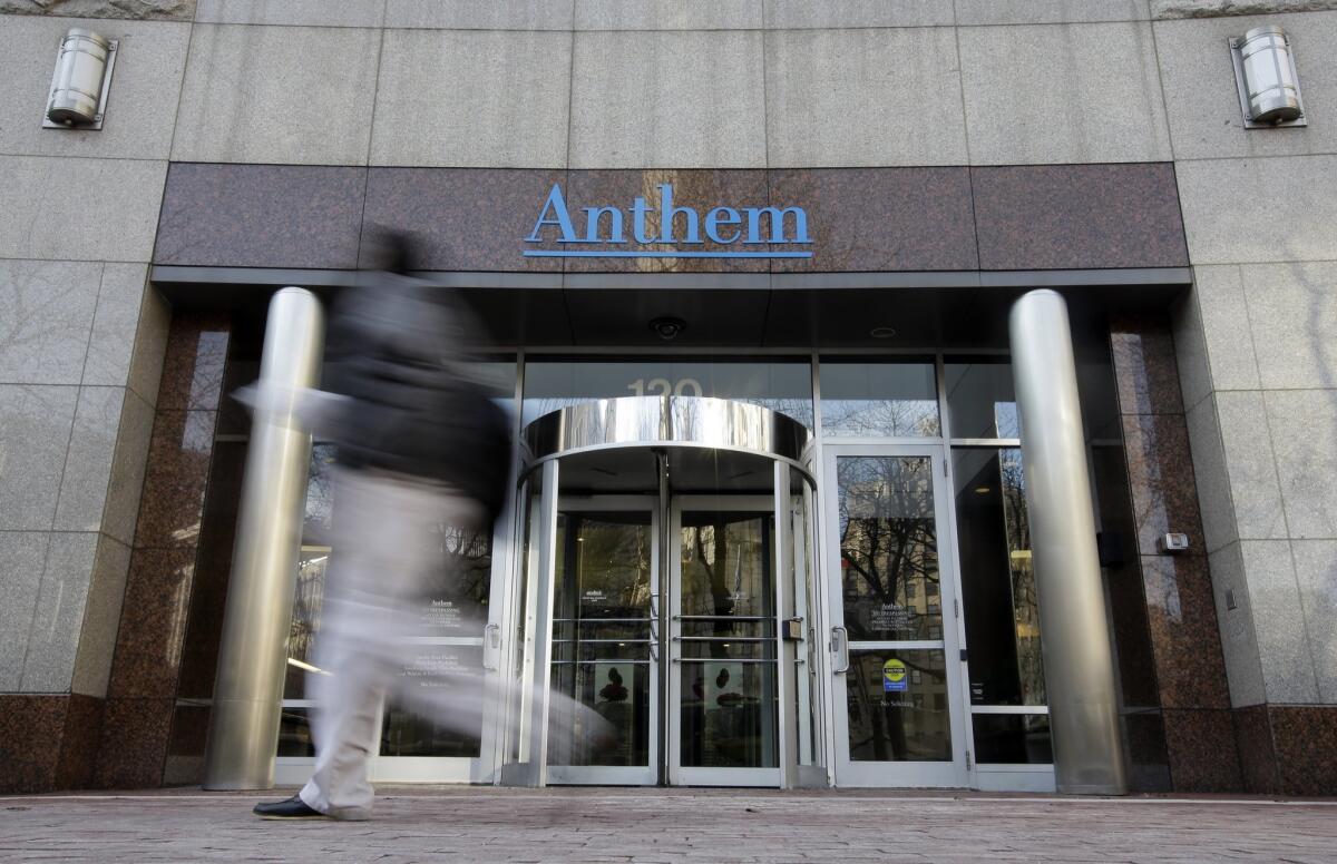 In July, Anthem Inc. reached a $54-billion deal to buy rival Cigna Corp. (AP Photo/Darron Cummings)