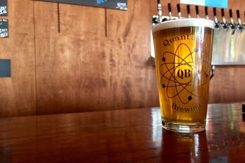 Chain Reaction from Quantum Brewing is a tasty, session IPA that you can enjoy a few of. (Liz Bowen)