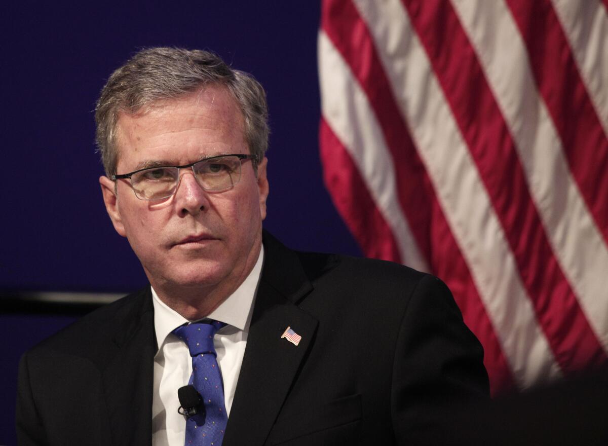 Jeb Bush Releases Emails Some With Personal Information Of Florida Residents Los Angeles Times