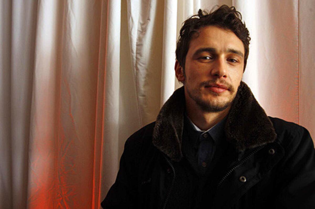 Actor James Franco in a Jan. 22, 2010, photograph.
