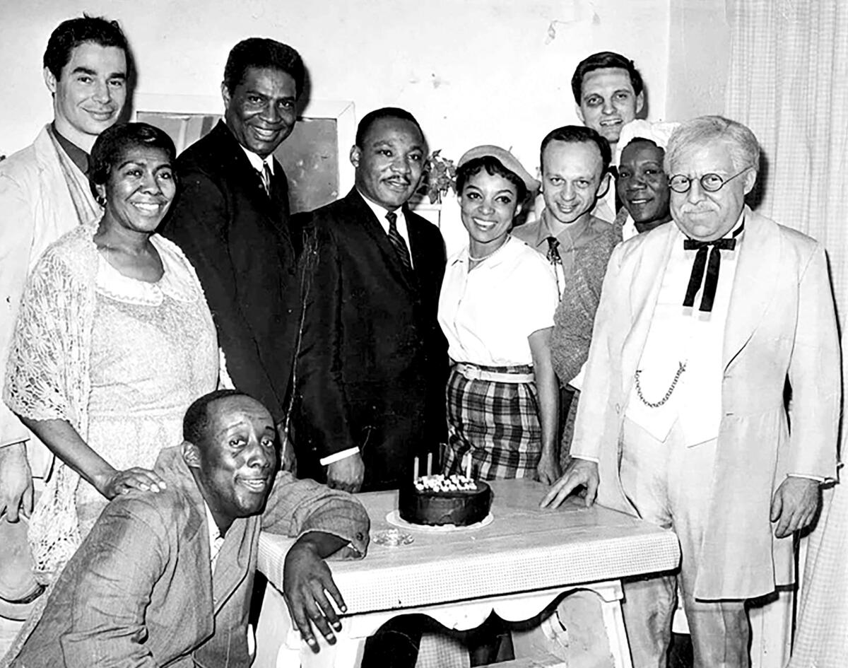  The Rev. Martin Luther King Jr. visited the original Broadway company of "Purlie Victorious." 