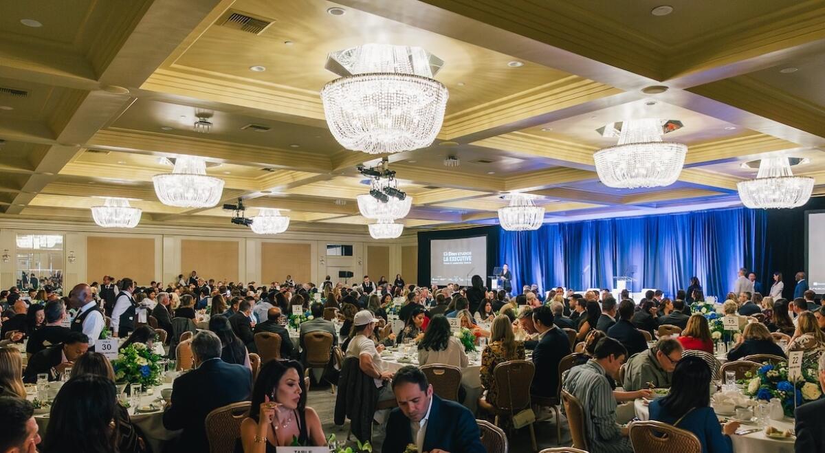 LA Exec dinner service May 12, 2025