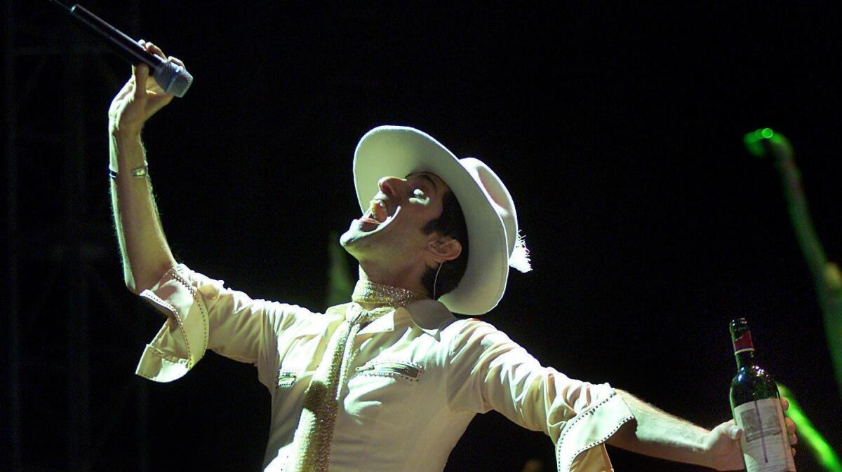 Perry Farrell of Jane's Addiction at Coachella in 2001.