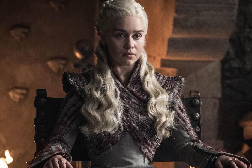Emilia Clarke in Game of Thrones. (HBO) ** OUTS - ELSENT, FPG, TCN - OUTS **