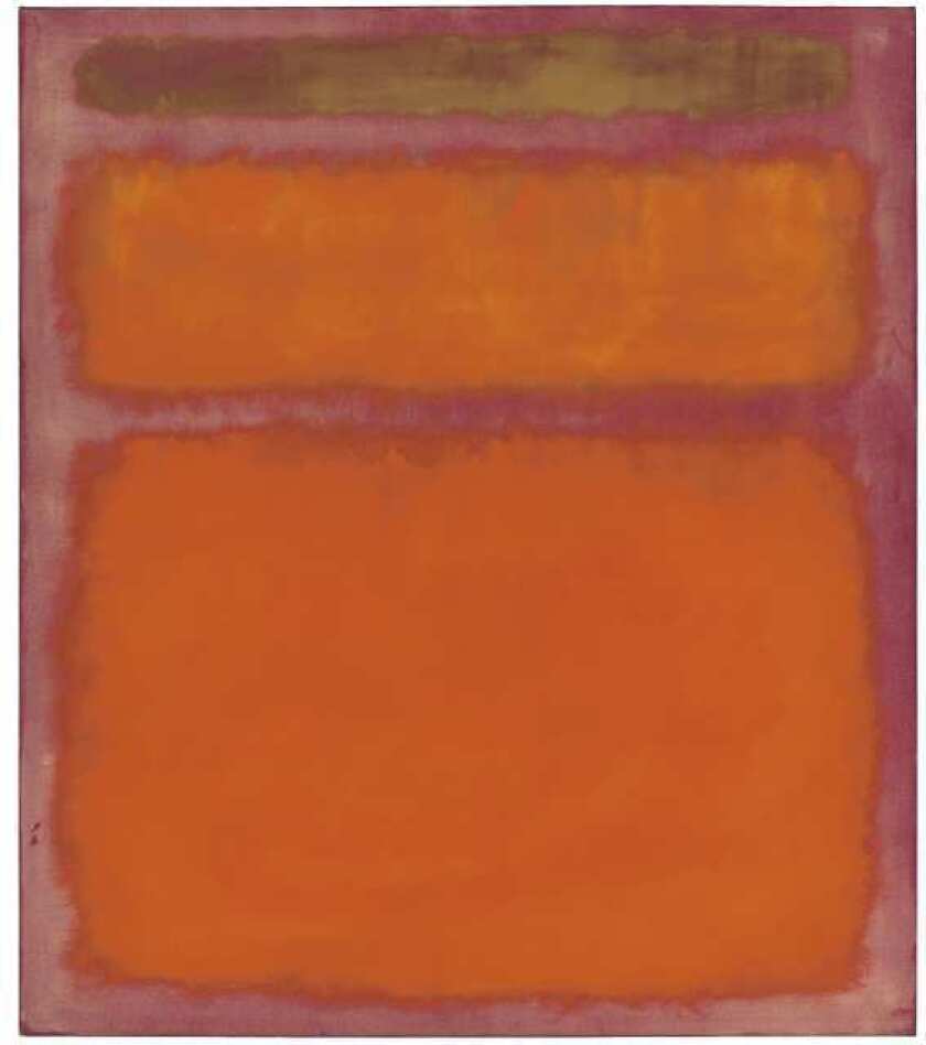 Mark Rothko Painting Sells For 87 Million At Auction Los
