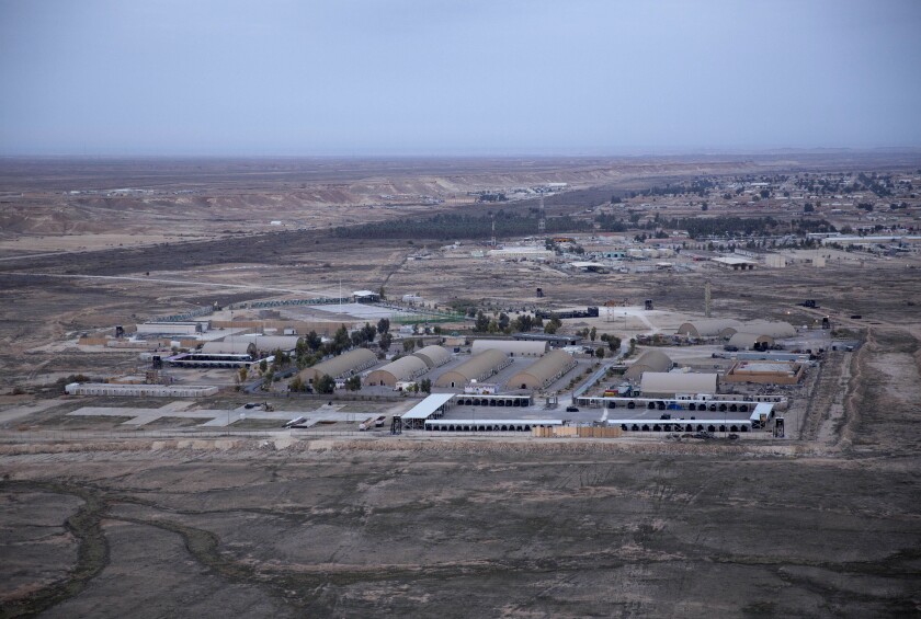 Asad Air Base in Iraq
