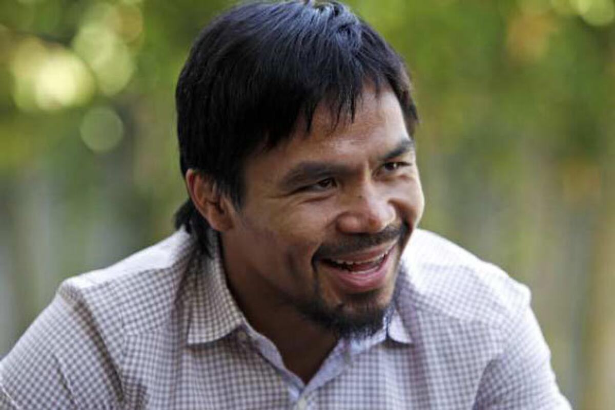 Manny Pacquiao has been the center of controversy recently.