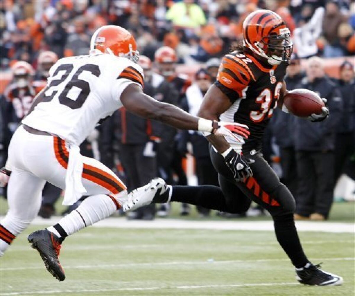 Bengals end losing streak, beat Browns 19-17 - The San Diego Union