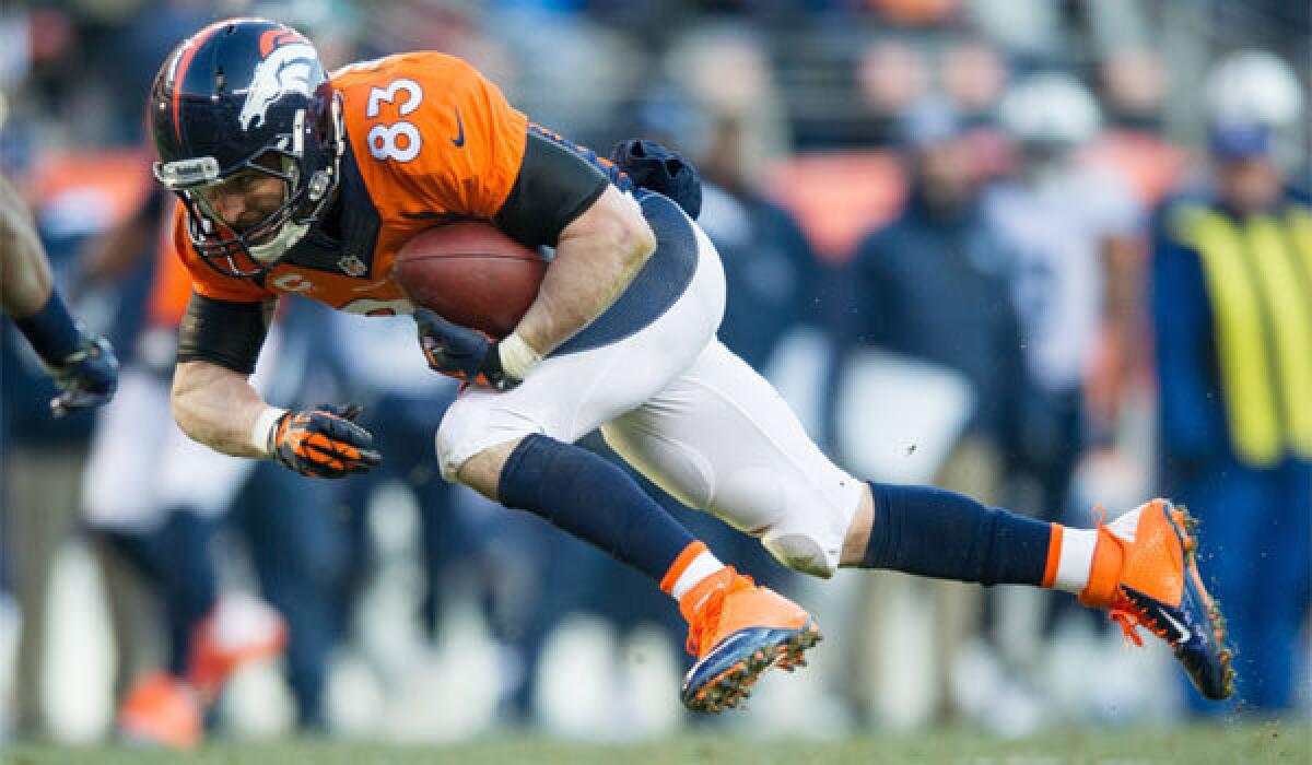 Denver receiver Wes Welker has suffered two concussions in less than a month.