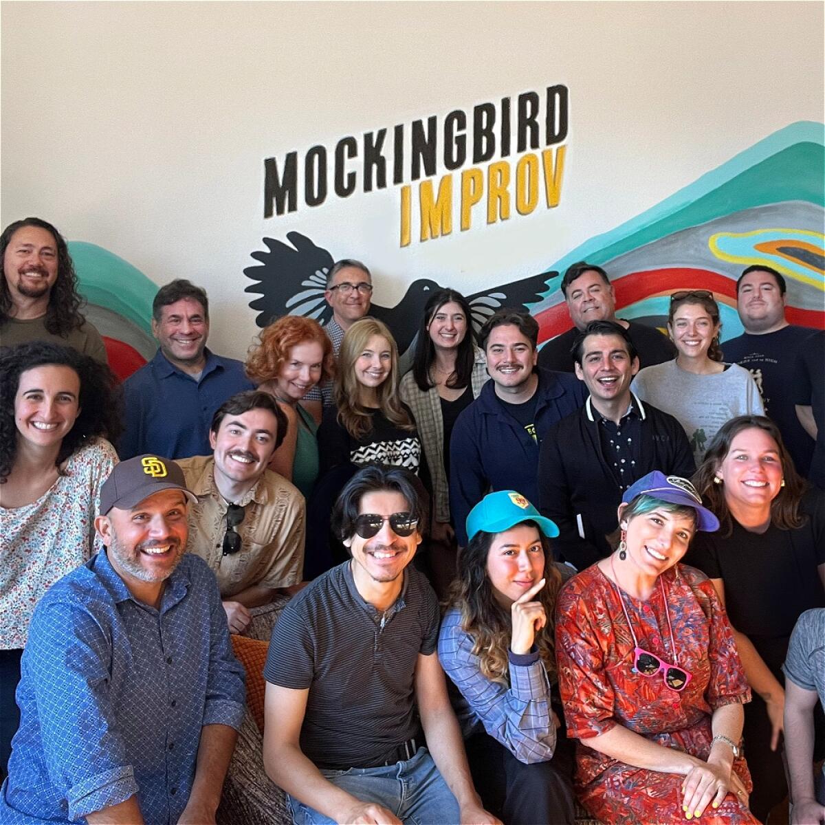 Members of Mockingbird Improv in San Diego.