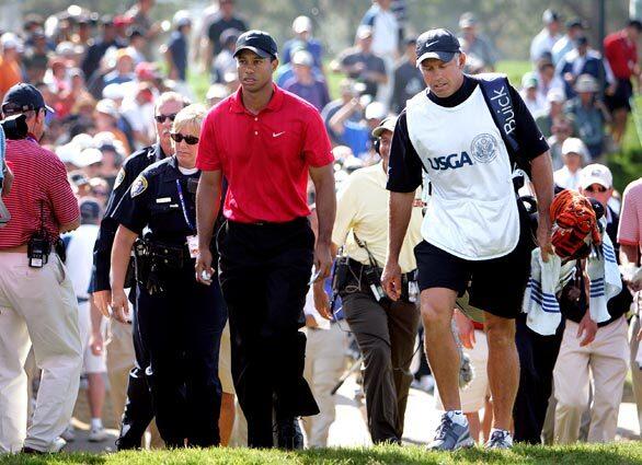 Tiger Woods, Steve Williams, U.S. Open