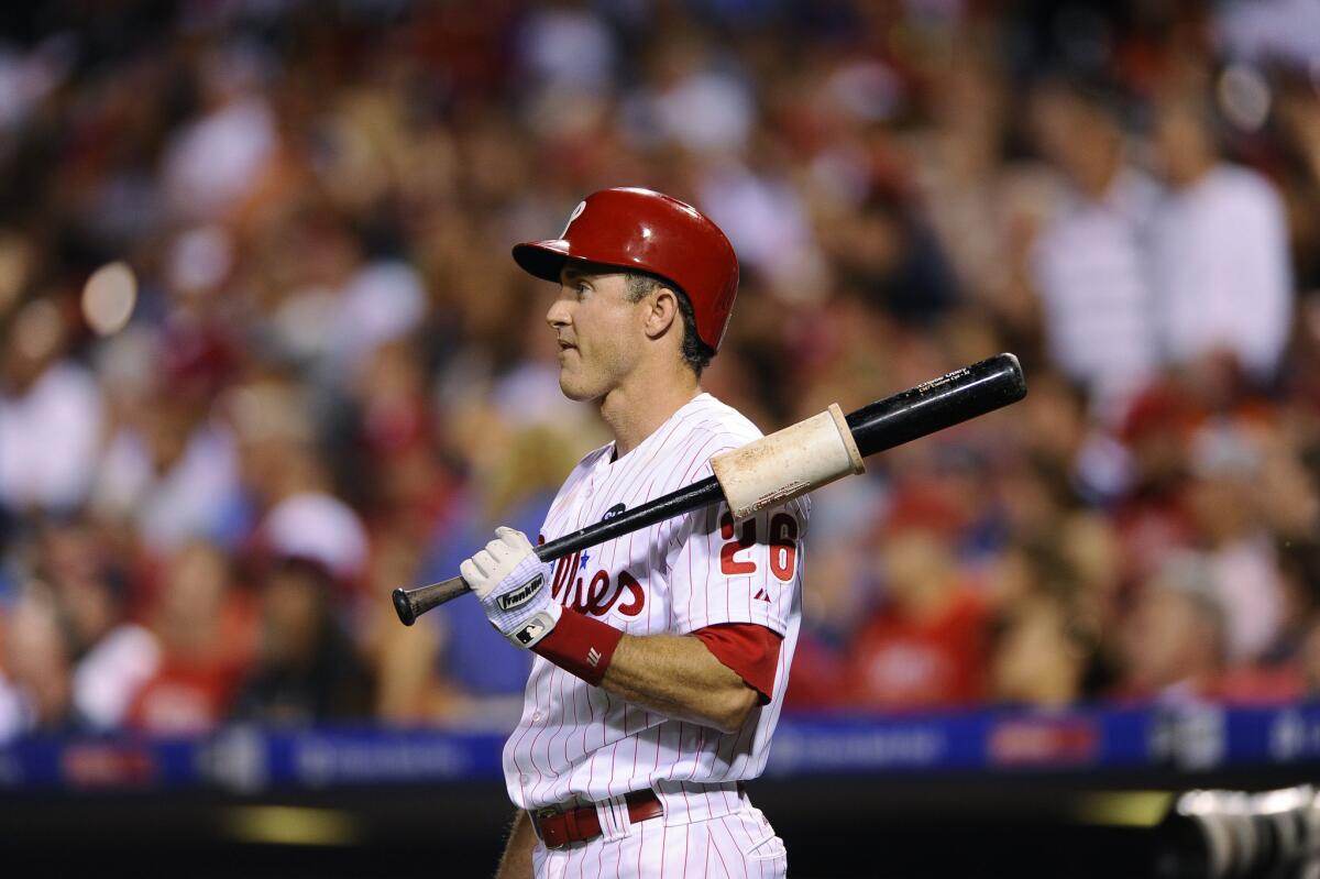 Philadelphia Phillies second baseman Chase Utley has been put on the 15-day disabled list because of inflamation in his right ankle.