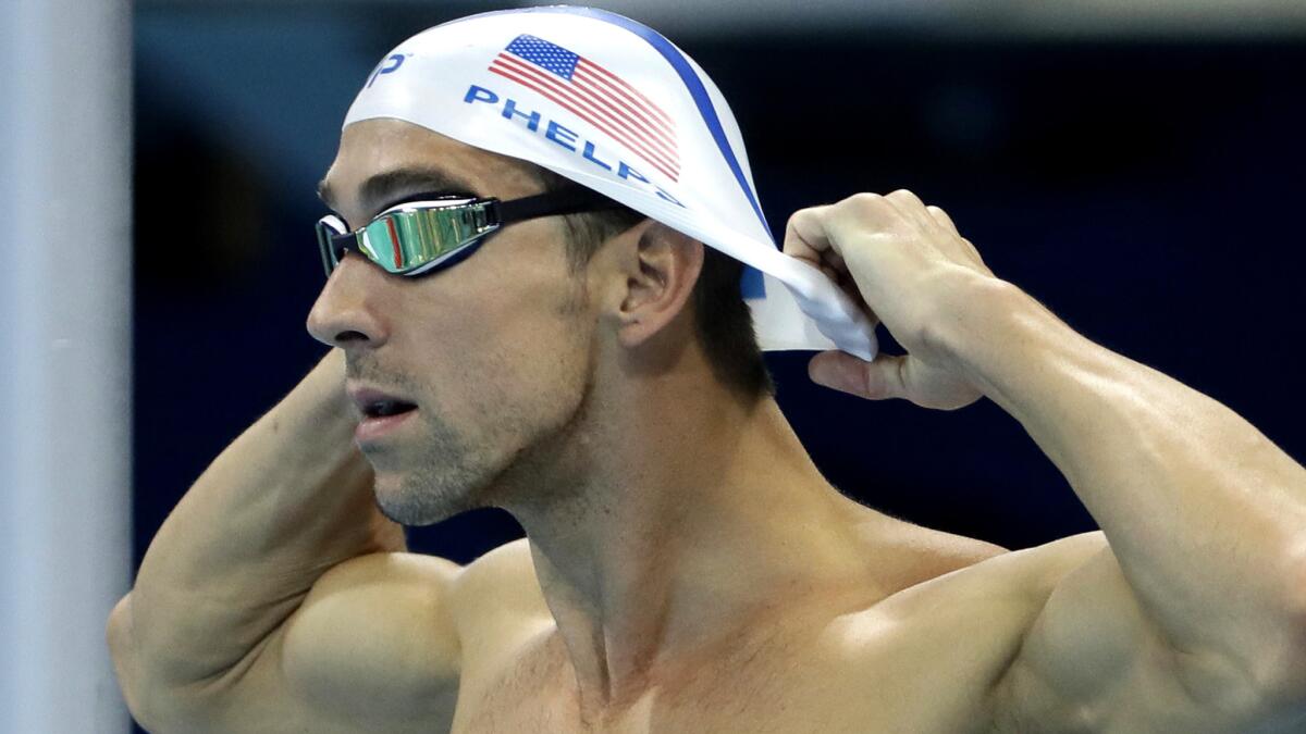 American legend Michael Phelps will swim in his first individual event on Monday in Rio.