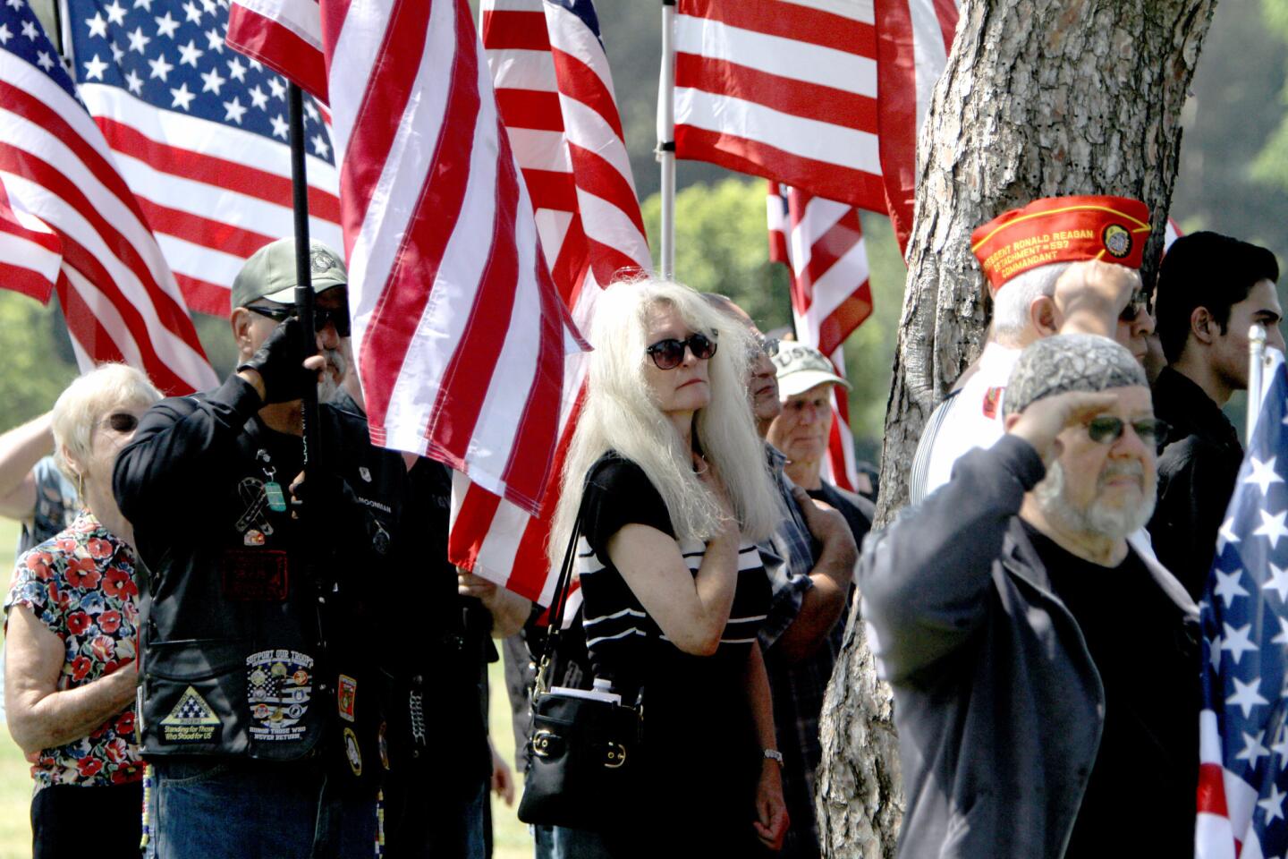 Photo Gallery: Glendale hero gets a grave marker 50 years to the day of his death in the Vietnam War