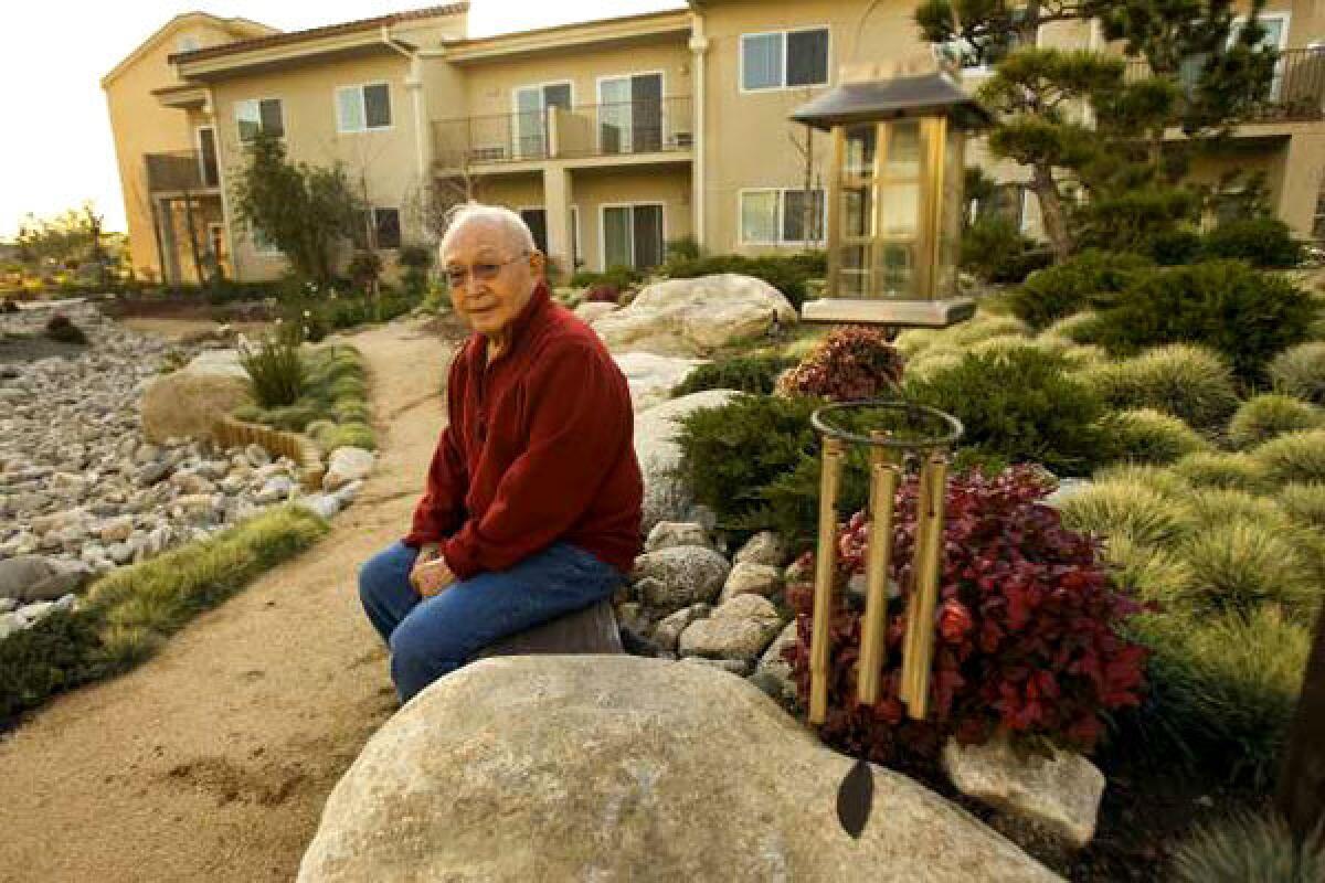 Nikkei Senior Gardens, which opened last year in Arleta, was designed to appeal specifically to Japanese American seniors, many of whom enjoy gardening.
