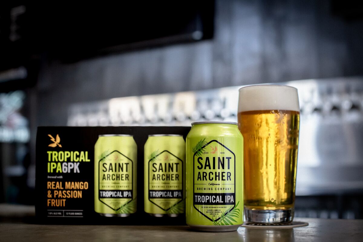 San Diego craft brand Saint Archer, acquired by Molson Coors in 2015, is being sold.
