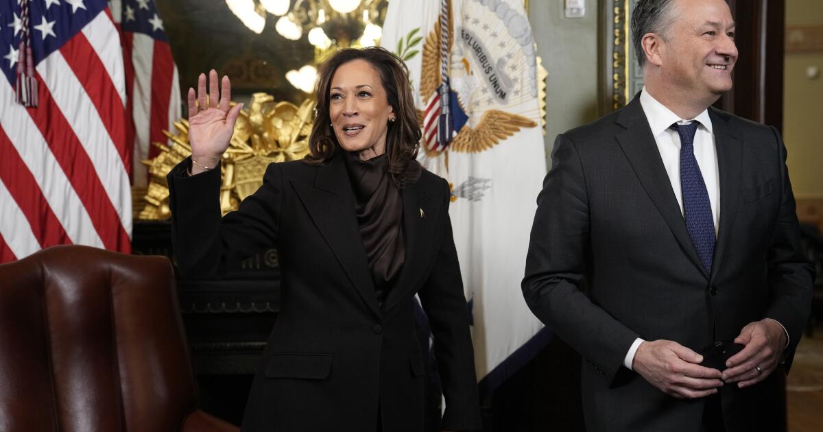 Harris joins a decades-old tradition for vice presidents in her final days in office Harris joins a decades-old tradition for vice presidents in her final days in office