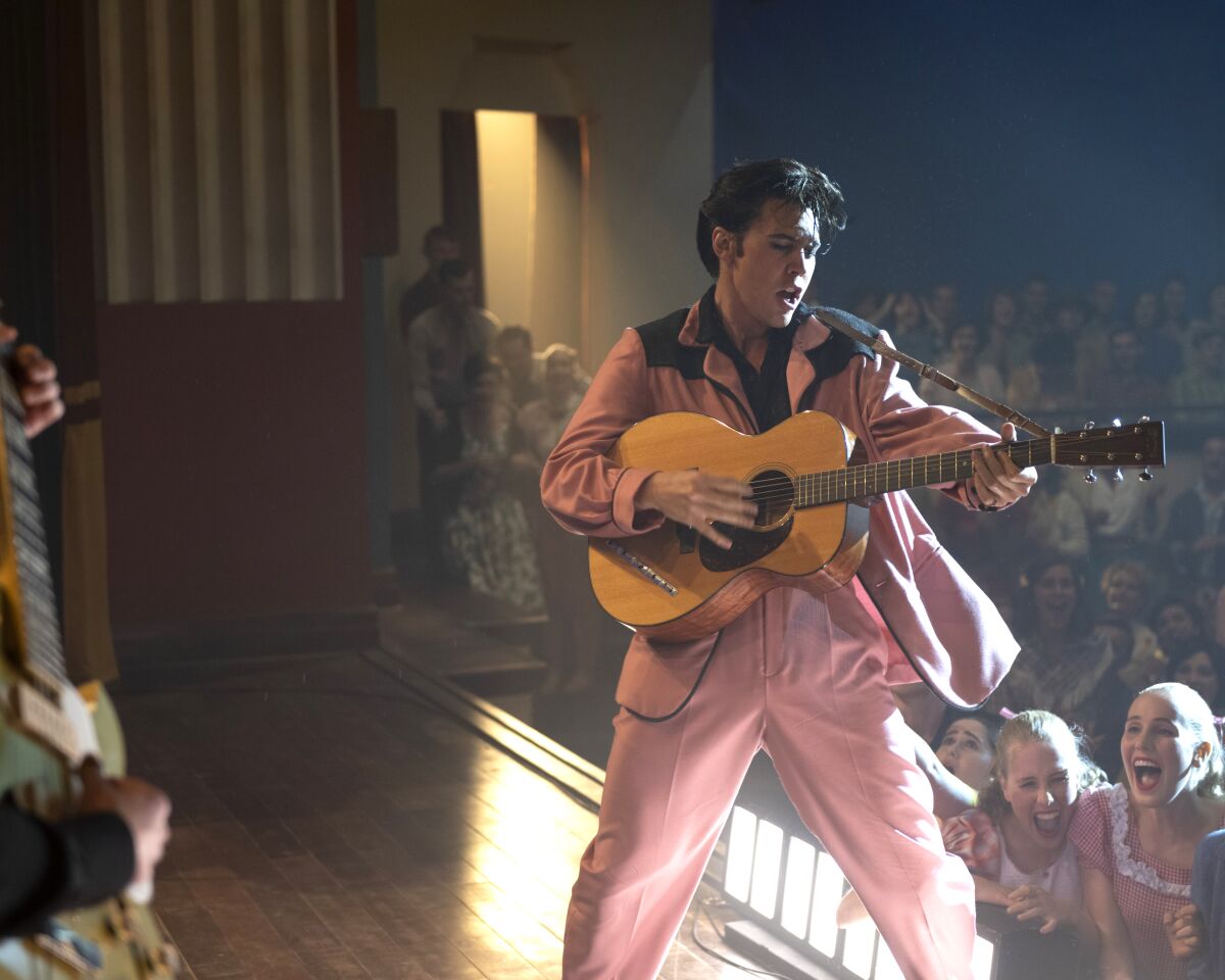 Austin Butler as Elvis in Warner Bros. Pictures’ drama “Elvis”