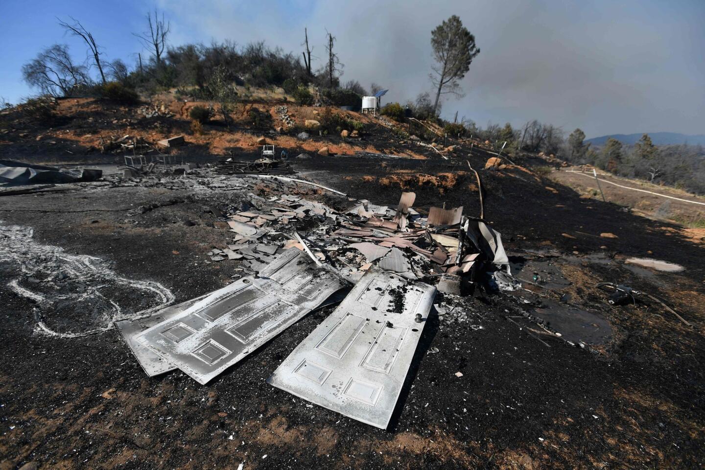 Wildfires across California