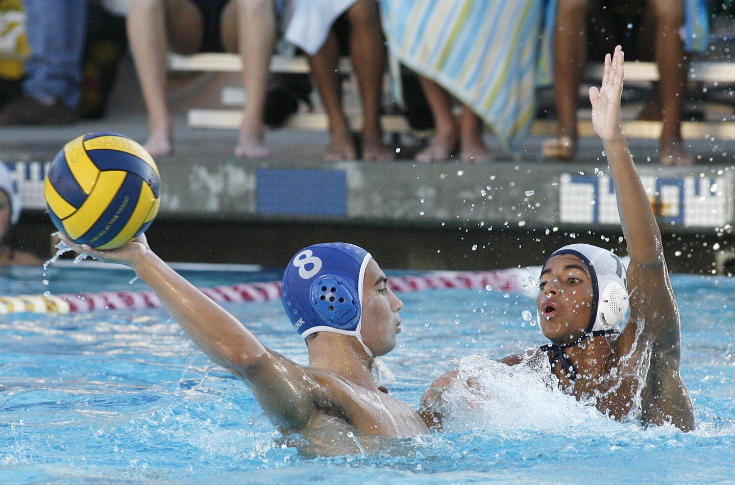 Photo Gallery: Crescenta Valley v. Burbank Pacific League boys water polo prelims