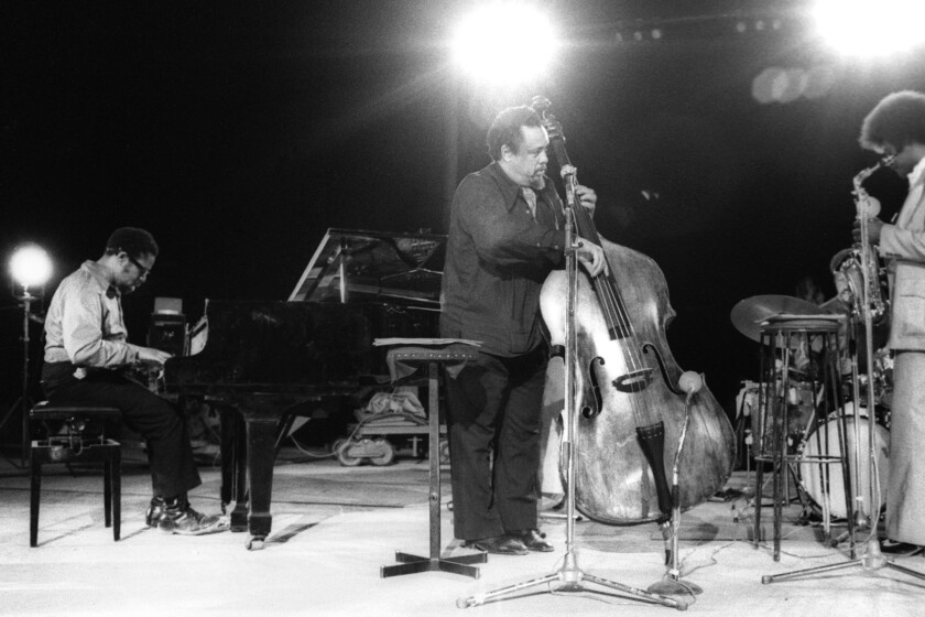 John Foster, Charles Mingus, Roy Brooks and Charles McPherson 1972.