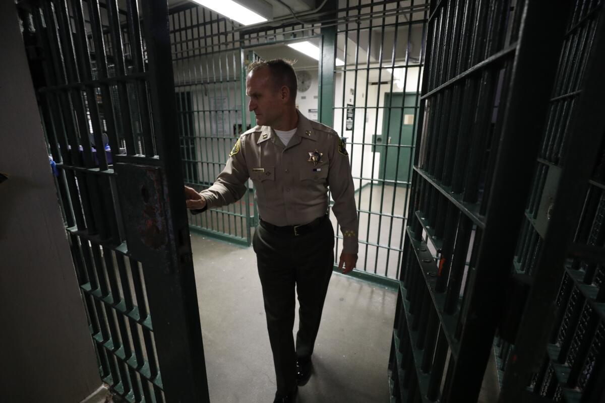 To make space in case the coronavirus enters its jails, the Los Angeles County Sheriff's Department has reduced its inmate population by 6% in the last three weeks.