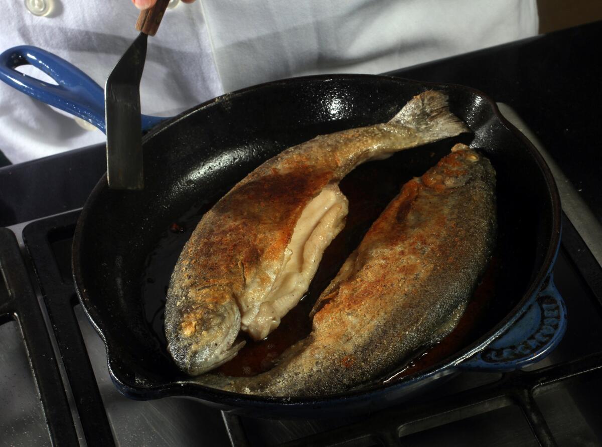 Recipe: Pan fried trout