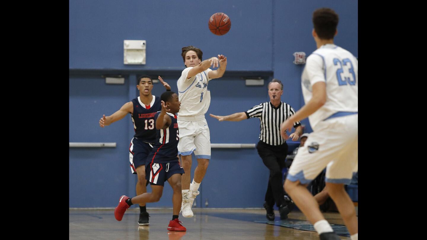 Photo Gallery: Corona del Mar High vs. Leuzinger in the Corona del Mar Beach Bash basketball tournament